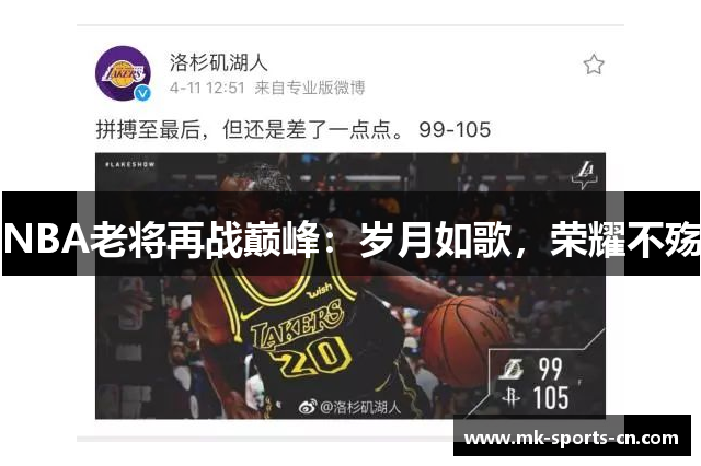 NBA老将再战巅峰：岁月如歌，荣耀不殇